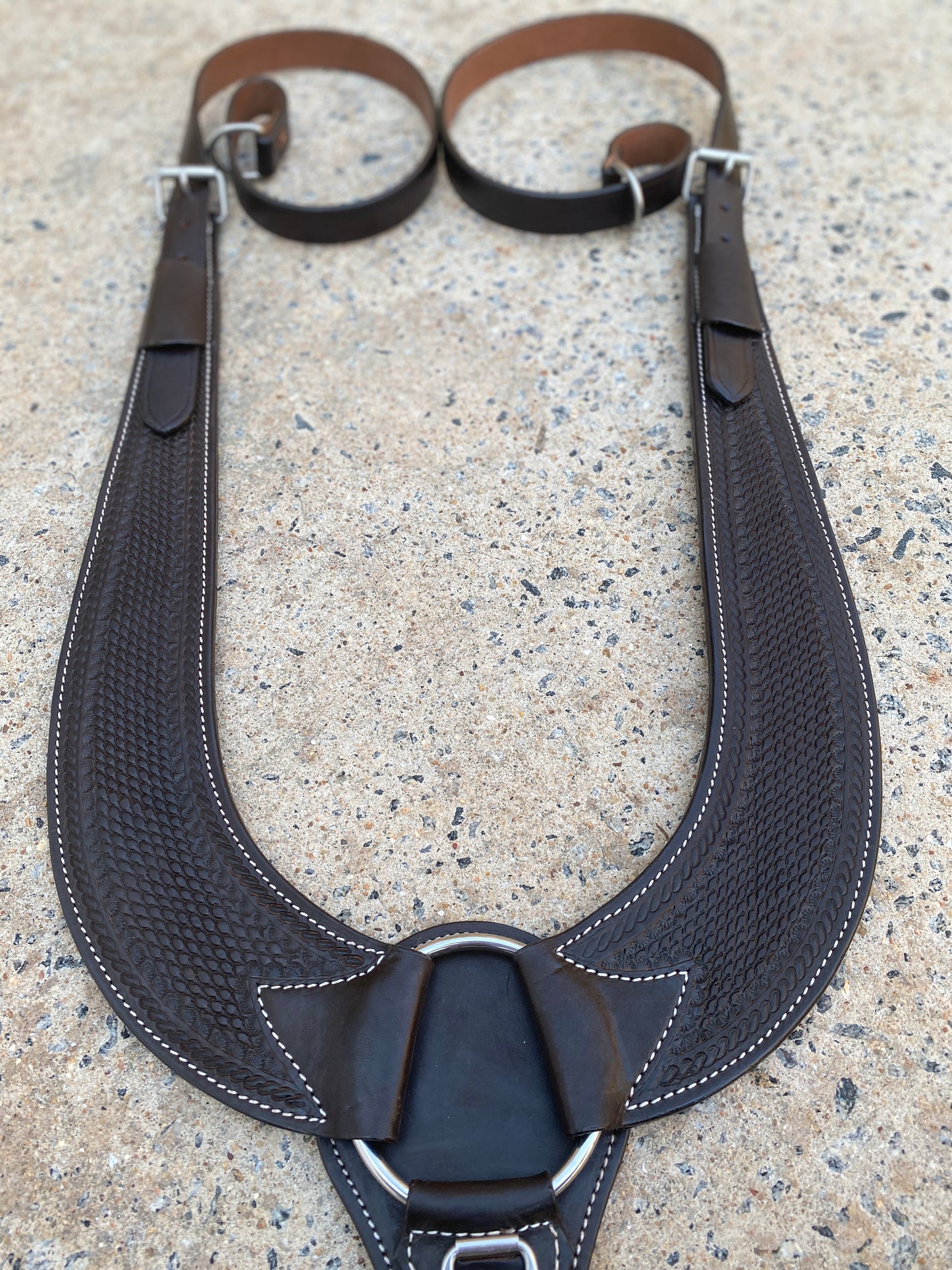 Circle H Basketweave Pulling Collar