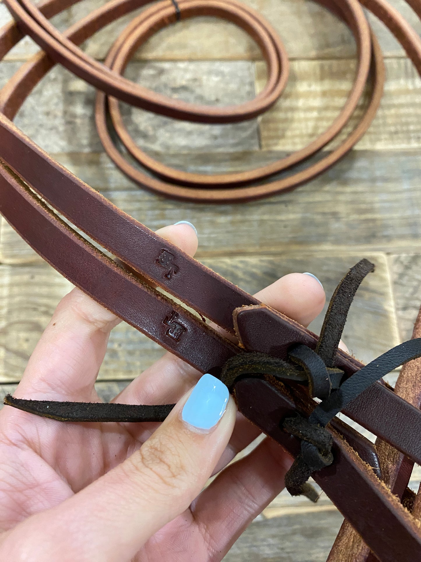 1/2” Weighted Split Reins