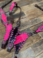 Pink Black Tack Set